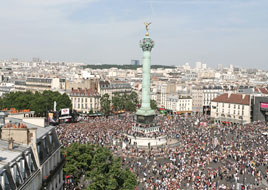 Manifestation à la Bastille - Paris (75)